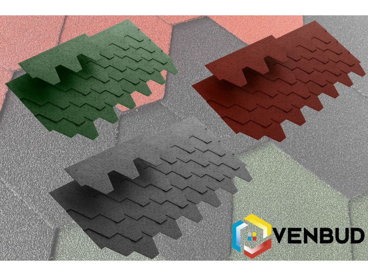 Новинка: бітумна черепиця Nexler вже на складі VENBUD