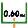 0,6мм