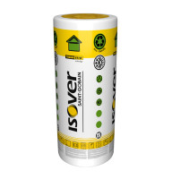 Минеральная вата ISOVER Roll 42 (2×7500×1200×50 мм, 18 м²) — утеплитель в рулоне Минеральная вата ISOVER Roll 42 (2×7500×1200×50 мм, 18 м²) — утеплитель в рулоне