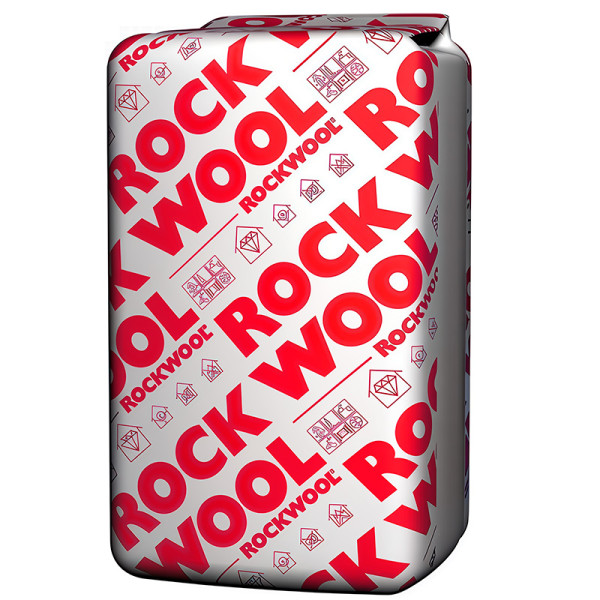 Мінеральна вата ROCKWOOL ROCKMIN UA 100 мм (1000×600, 6 м²) — утеплювач для стін і перекриттів