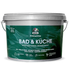 Фарба Dufa Bad & Kuche P112 10 л — для вологих приміщень, біла, шовковисто-матова