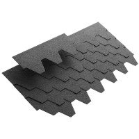 Битумная черепица Nexler Трапеция 800мм графит (3м2/пач) Битумная черепица Nexler Трапеция 800мм графит (3м2/пач)