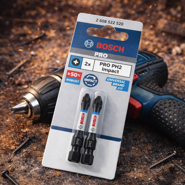 Біта ударна Pro Bosch Impact Control PH2x55 мм (2608522520)