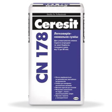 Легковыравнивающаяся смесь Ceresit CN 178