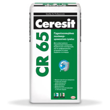 Ceresit (Церезит) CR 65 Гидроизоляционная полимерцементная смесь 25 кг
