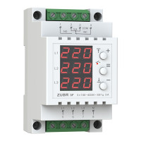 Трехфазное реле напряжения ZUBR 3F