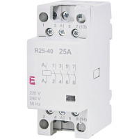 Контактор модульний ETI R 25-40 25A 230V AC (4NO)