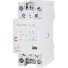 Контактор модульний ETI R 25-40 25A 230V AC (4NO)