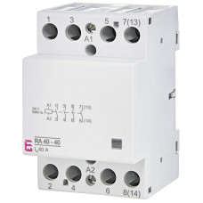 Контактор модульний ETI RA 40-40 40A 230V AC (4NO)