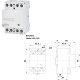 Контактор модульний ETI RA 40-40 40A 230V AC (4NO)