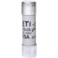 Запобіжник ETI CH 10x38 gPV 15A 1000V 10kA