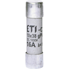 Предохранитель ETI CH 10x38 gPV 16A 1000V 10kA