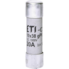 Предохранитель ETI CH 10x38 gPV 20A 1000V 10kA