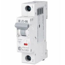 Автоматичний вимикач Eaton Moeller HL 4,5kA 1P 40А C