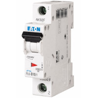 Автоматичний вимикач Eaton PL 6 kA 1P 10A C
