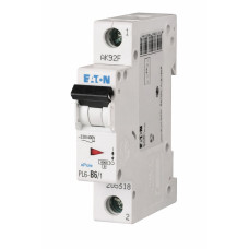Автоматичний вимикач Eaton PL 6 kA 1P 6A C