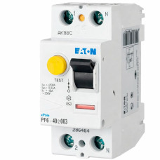 Устройство защитного отключения (УЗО) Eaton 2P, 40A, 30mA, АС, 6кА
