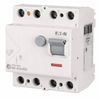 Пристрій захисного відключення (ПЗВ) Eaton 4P, 63A, 30mA, АС, 4,5кА