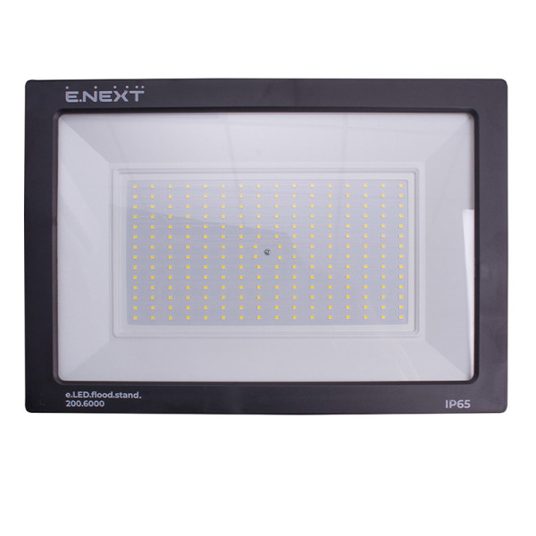Прожектор світлодіодний 200Вт, 6000К. e.LED.flood.stand.200.6000 E.NEXT