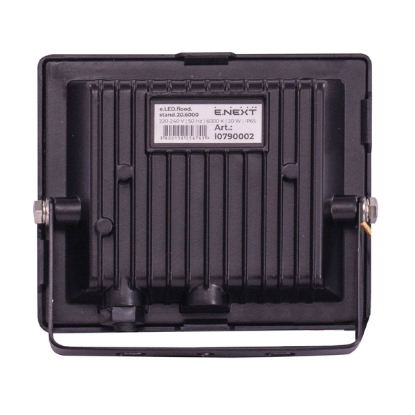 Прожектор світлодіодний 20Вт, 6000К. e.LED.flood.stand.20.6000 E.NEXT