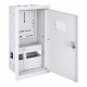 Корпус металевий e.mbox.stand.w.f3.12.z для 1-ф лічильника, 12 мод., вбудований із замком