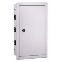 Корпус металлический e.mbox.stand.w.f3.36.z для 1-ф счетчика, 36 мод., встроенный с замком