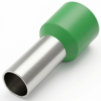 Ізольований наконечник Enext втулковий e.terminal.stand.e2508.green, 2,5 кв.мм, 100шт