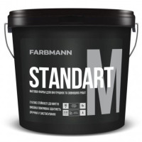 Kolorit Farbmann Standart M база A 9 л — акрилова матова фарба для внутрішніх і зовнішніх робіт