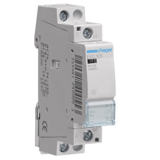 Контактор модульний Hager ESC125 25A 230V AC, 1 НВ (1 модуль)