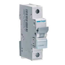 Автоматический выключатель Hager MCN 1P 6kA 63A C
