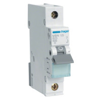 Автоматический выключатель Hager MBN 1P 6kA 25A B