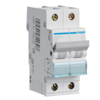 Автоматичний вимикач Hager MBN 2P 6kA 10A B