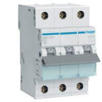 Автоматический выключатель Hager MBN 3P 6kA 20A B