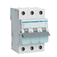 Автоматический выключатель Hager MBN 3P 6kA 25A B