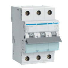 Автоматический выключатель Hager MBN 3P 6kA 50A B