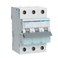 Автоматический выключатель Hager MBN 3P 6kA 6A B