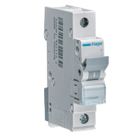 Автоматический выключатель Hager MCN 1P 6kA 6A C