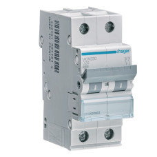 Автоматический выключатель Hager MCN 2P 6kA 20A C