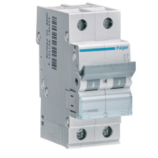 Автоматический выключатель Hager MCN 2P 6kA 40A C