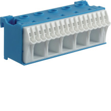 N-клема QuickConnect Hager 5x16мм²+17x4мм² ширина 90мм KN22N