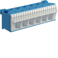 N-клема QuickConnect Hager 6x16мм²+20x4мм² ширина 105мм KN26N