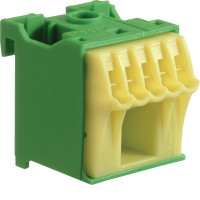 PE-клема QuickConnect Hager 1x16мм²+5x4мм² ширина 30мм KN06E