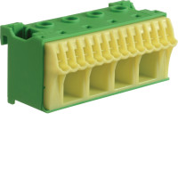 PE-клема QuickConnect Hager 4x16мм²+14x4мм² ширина 75мм KN18E