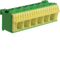 PE-клема QuickConnect Hager 6x16мм²+20x4мм² ширина 105мм KN26E