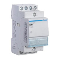 Контактор безшумний Hager ESC427S 25A, 2НВ+2НЗ, 230В