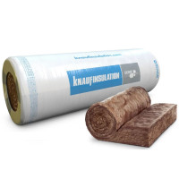Минеральная вата KNAUF NATUROLL M, 9100х1200 50+50мм, 21.84м2