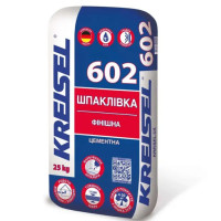 Шпаклівка фінішна цементна KREISEL 602 біла 25 кг