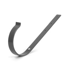 Кронштейн желоба металлический INES 120 мм графит (RAL 7021) Кронштейн желоба металлический INES 120 мм графит (RAL 7021)