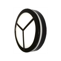 LED світильник LEBRON L-FL05-R, 24W, 4100K, IP65, 230V чорний