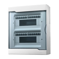 Бокс под автоматы Lezard наружной установки на 24 модуля